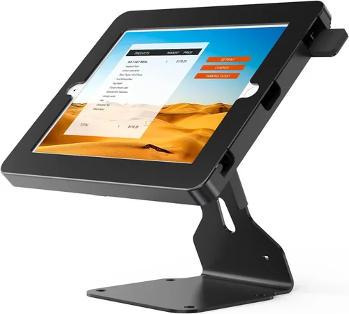 Soporte para tablet compatible con iPad de 10.2 pulgadas, generación 7, 8, 9ª, de metal pesado, giratorio, giratorio, para escritorio