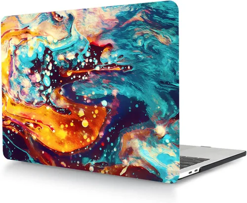 Miniatura 28 de Funda rígida compatible con MacBook Air de 13 pulgadas 2017 2016 2015 2014 2013 2012 2011 2010 modelo A1466 A1369, impresión a color, carcasa rígida