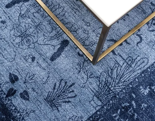 Miniatura 5 de Unique Loom La Jolla Collection - Alfombra de granja, contemporánea, botánica, tradicional, vintage