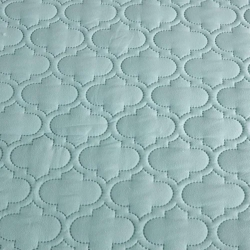 Miniatura 8 de CHIXIN Colcha con falda con volantes, caída de 30 pulgadas de largo, ropa de cama estilo Shabby Chic, ligera, juego de 3 piezas, tamaño King