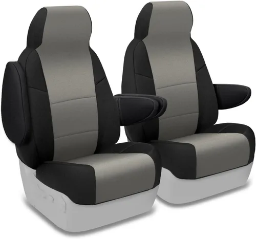 Miniatura 58 de Coverking Custom Fit cubierta de asiento para determinados modelos de Chevrolet – neopreno, Negro