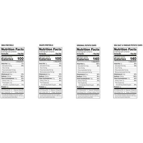 Miniatura 2 de Snyder's of Hanover and Cape Cod Classic Mix - Paquete variado, 20 bolsas de aperitivos