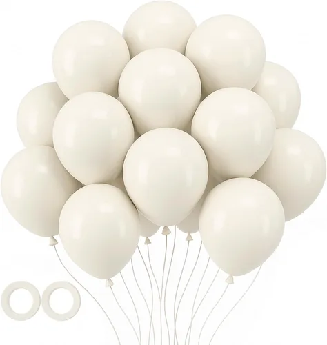 Miniatura 199 de Voircoloria - Globos azul bebé claro, paquete de 66 globos de 12 pulgadas de látex para fiestas para niños y niñas, para cumpleaños, baby shower, 16