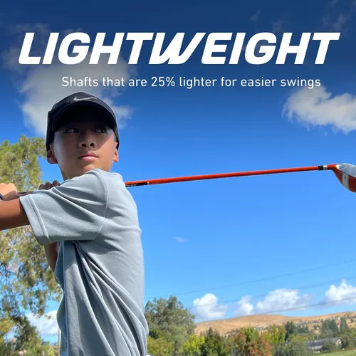 Miniatura 3 de Aspire X-Lite Super Performance Junior Golf Club Set - Right-Handed Kids Golf Set with Driver, Hybrid, 7 Iron, Putter, Stand Bag & Headcovers