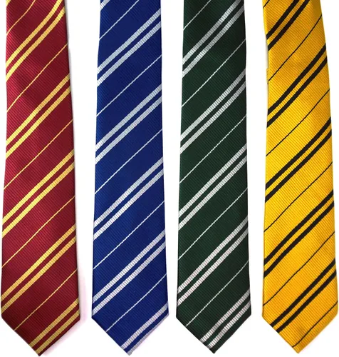 Miniatura 2 de LilMents Juego de 4 corbatas de corbata formales con diseño de rayas