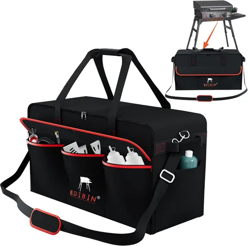 Miniatura 9 de Bolsa de Transporte para Plancha de 17 Pulgadas Compatible con Plancha de Mesa Blackstone 1814 de 17 pulgadas con Tapa, Compatible Exclusivamente