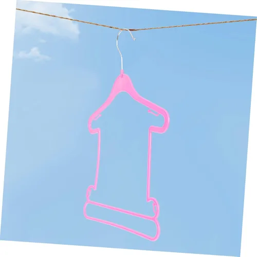 Miniatura 3 de CHILDWEET Perchas para pantalones, 10 piezas, colgador de trajes, juego de bebé, ropa para niños, ropa de plástico para niños pequeños para armario