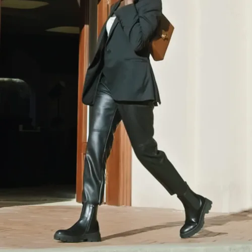 Miniatura 5 de C.Paravano Chelsea Boots - Botas de combate para mujer, botas de tobillo para mujer, botas de tobillo para mujer, botas de tobillo y botines