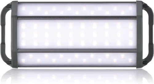 CLAYMORE 3FACE NEO - Linterna LED recargable de 10 luces LED – 4,900 lúmenes, luz gran angular de 3 lados, tiempo de funcionamiento de 45 horas, 3