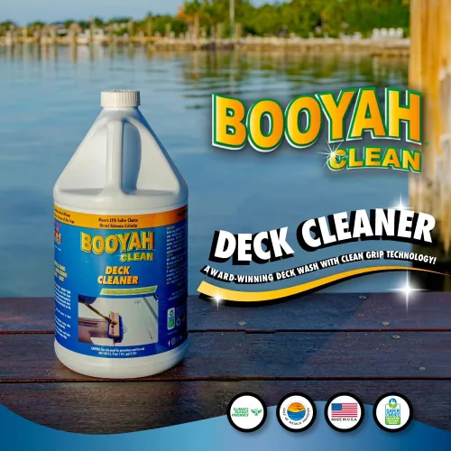 Miniatura 2 de BooYah Clean Limpiador de cubiertas: funciona en superficies antideslizantes y planas para eliminar la suciedad, manchas, sangre de pescado, aceite