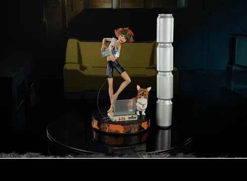 Miniatura 8 de First 4 Figures Cowboy Bebop: Ed & EIN - Estatua de resina a escala 1:4, multicolor