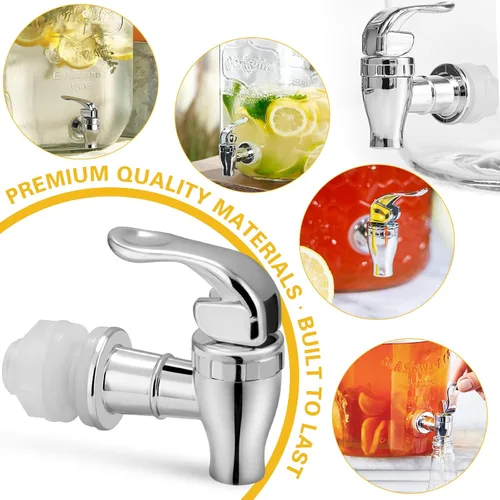 Miniatura 6 de Boquilla de repuesto para dispensador de bebidas para grifo dispensador de bebidas, grifo estilo empuje para jarra dispensadora de bebidas, grifo