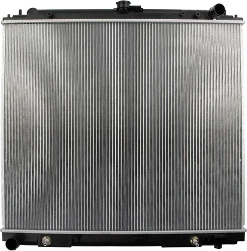 Miniatura 128 de TRQ Radiador de 1 fila de núcleo de aluminio de 26.5 pulgadas de ancho de núcleo compatible con Chevrolet Captiva Sport 2012-2015 Saturn Vue