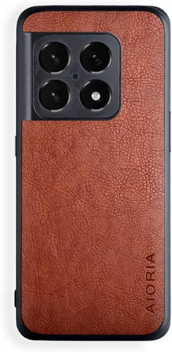 Miniatura 14 de AIORIA Funda para Oneplus Nord 3, pantalla de 6.74 pulgadas, funda de piel sintética de alta calidad, diseño retro de negocios, funda protectora