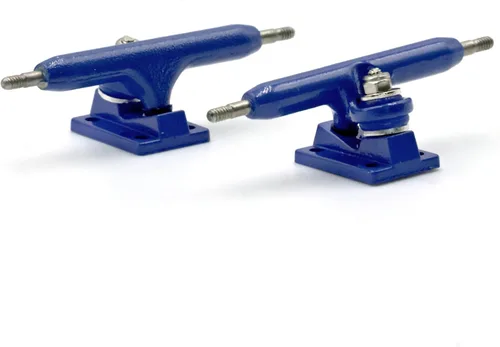 Miniatura 12 de A1 Pro Fingerboard Trucks 36 mm 34 mm 32 mm con nueva base y copa de pivote (32 mm Azul bebé)