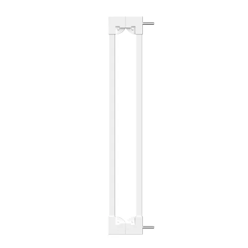 Miniatura 19 de WAOWAO Puerta de acrílico transparente extra alta de 40 pulgadas para bebés y niños con doble cerradura, 29.5-37.37 pulgadas de ancho, puerta