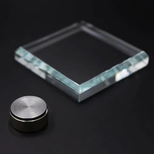 Miniatura 6 de Marco de fotos personalizado en cubo de cristal giratorio 3D, marco de fotos giratorio de 3 fotos, marco de cristal personalizado para recuerdos
