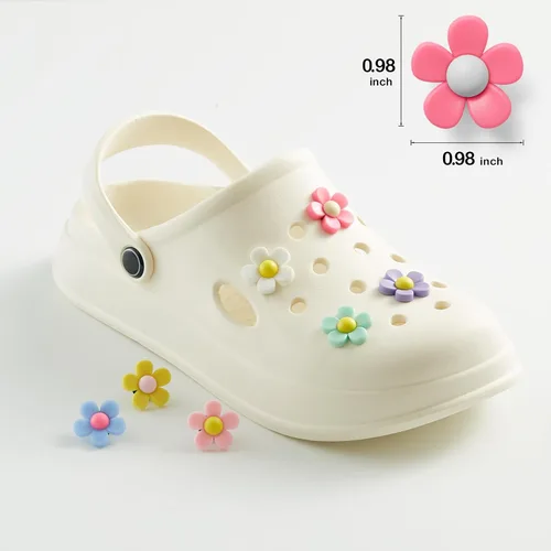Miniatura 4 de Flower Croc Charms for Girls, Cute Flower Shoe Charms Daisy Croc Charms Shoe Decoration Charms for Women, Teens and Kids