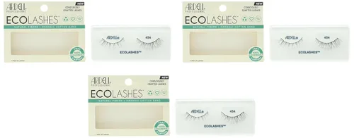 Miniatura 10 de Ardell Eco Lashes 453, pestañas postizas de fibras sostenibles, banda de algodón orgánico, aspecto natural ligero, 1 par Ardell Pestañas ecológicas