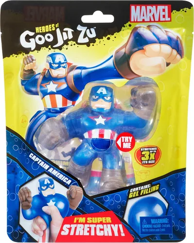 Miniatura 2 de Heroes of Goo Jit Zu Paquete de héroe Marvel con licencia - Iron Man, multicolor (41056)