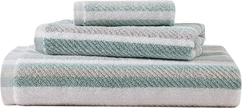 Miniatura 7 de Tommy Bahama - Toallas de baño, 100% suave y absorbente algodón con textura de sarga, baja pelusa y resistente a la decoloración, toallas de baño