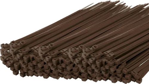 Miniatura 20 de Armpow Brida de cremallera púrpura de 6 pulgadas, 1000 unidades, 18 libras, brida de cremallera pequeña a media, brida de nailon PA66 resistente a