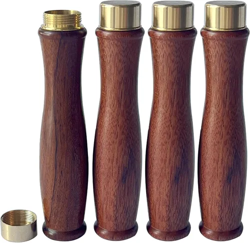 Miniatura 6 de Mini urnas de madera para cenizas, juego de 2 pequeñas urnas de madera, elegantes y portátiles urnas de recuerdo para cenizas humanas conmemorativas