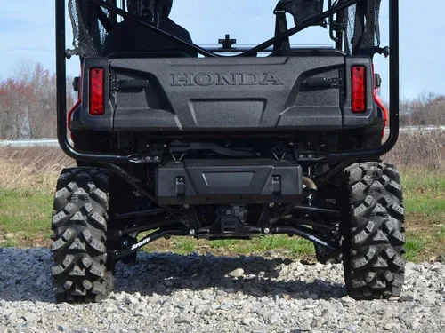 Miniatura 4 de SuperATV Brazos A traseros de alta holgura resistentes con desplazamiento de 1.5 pulgadas para Honda Pioneer 1000/1000-5 (2016+) - Nuevos bujes UHMW