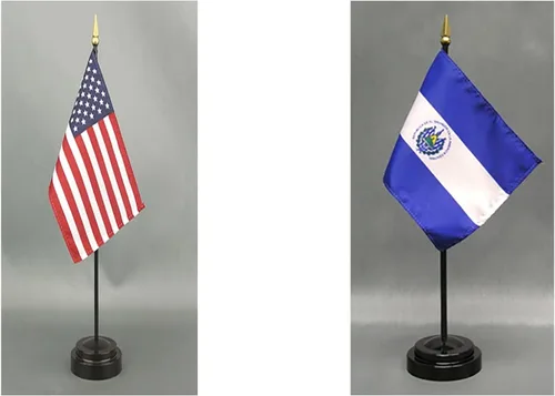 Miniatura 144 de Juego de banderas de escritorio de Afganistán, hecho en Estados Unidos, de rayón de 4 x 6 pulgadas, escritorio de oficina y pequeñas banderas