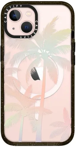Miniatura 417 de Funda Impact de CASETiFY para iPhone 13 Pro Max con Magsafe - Estuche Claro Cuento de Invierno - Claro Negro Estuche transparente Winter Tale