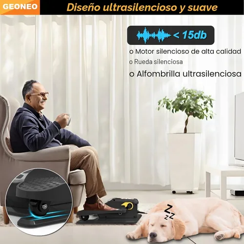 Miniatura 4 de Under Desk Elliptical Machine, Electric Elliptical Exerciser for Senior, Quiet & Small Electric Seated Pedal Exerciser for Home with Monitor, Remote