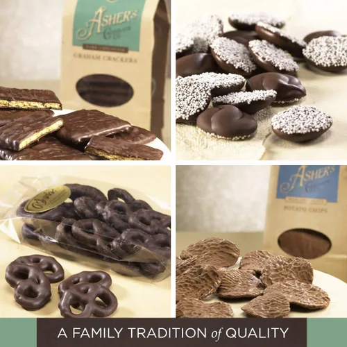 Miniatura 2 de Asher's Chocolates, Barras de chocolate sin azúcar, pequeños lotes de chocolate kosher, propiedad familiar desde 1892, chocolate keto
