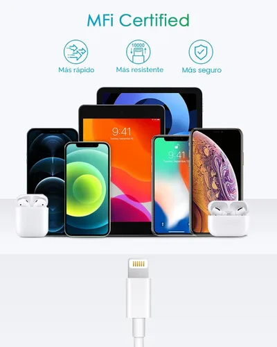 Miniatura 6 de CXX Cargador rápido i teléfono, bloque USB C de 20 W con cable de 6 pies compatible con IP 14/14 Pro/14 Plus/14 Pro Max/13/13 Mini/13 Pro/13 Pro