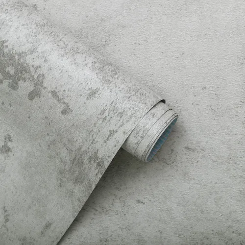 Miniatura 9 de Guvana Papel tapiz negro para despegar y pegar, papel de contacto de cemento sintético, papel tapiz texturizado moderno, papel de pared autoadhesivo
