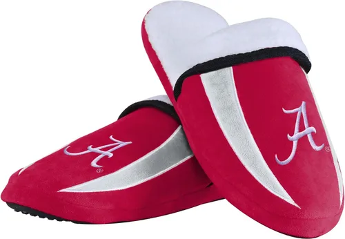 Miniatura 29 de FOCO mens NCAA College Team Logo Sherpa Moccasin Slippers