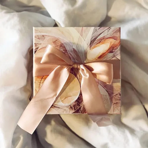 Miniatura 5 de 6 rollos de cinta para ramo de flores, 1 pulgada x 30 yardas, cinta de satén de doble cara rosa polvorienta, cintas de seda rosa para invitaciones