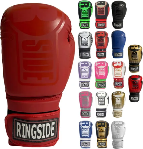 Miniatura 17 de Ringside Apex - Guantes de boxeo IMF-Tech con soporte seguro para la muñeca, guantes de boxeo sintéticos para hombres y mujeres