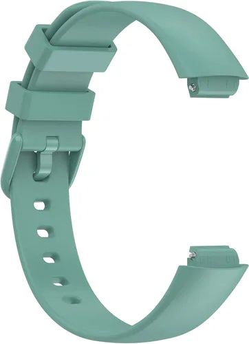 Miniatura 6 de Paquete de 5 bandas de silicona compatibles con Fitbit Inspire 3 bandas para mujeres y hombres, correas deportivas de repuesto ajustables