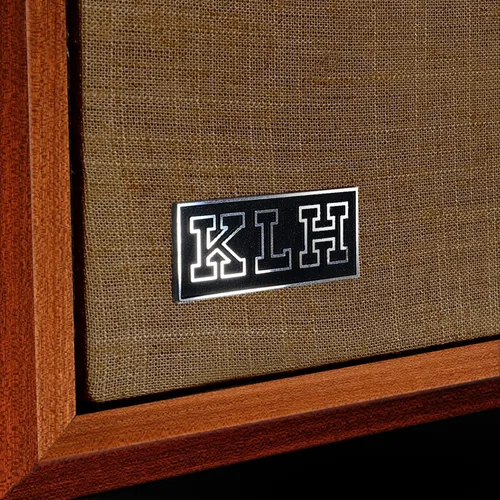Miniatura 5 de KLH Modelo Tres - Altavoz de estantería de 2 vías de 8 pulgadas con suspensión acústica - Cada uno (Caoba de África Occidental)