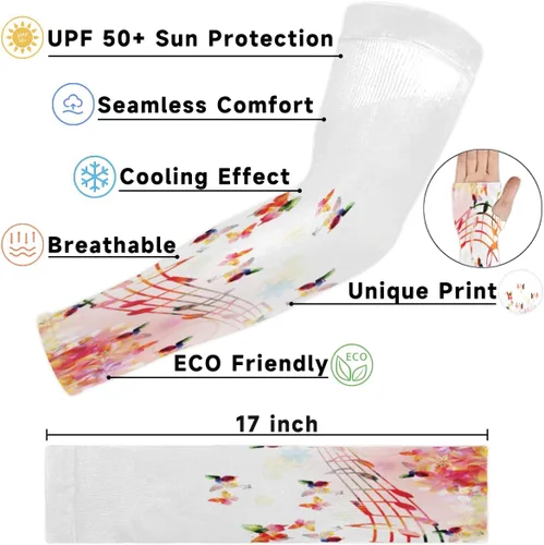 Miniatura 3 de Mangas de brazo con agujero para el pulgar, mangas de jardinería, protección solar UV, fundas para brazos para mujeres y hombres, agricultores