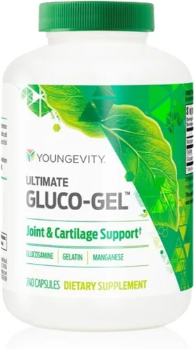 Miniatura 8 de Youngevity Ultimate Gluco-Gel - para huesos, tendones, huesos y cartílagos Contiene glucosamina, gelatina y manganeso 2 botellas