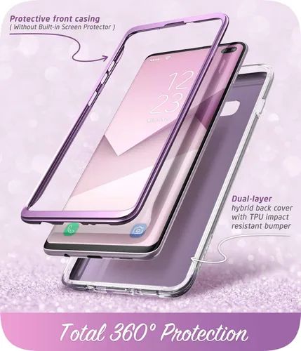 Miniatura 2 de i-Blason Cosmo Series - Funda diseñada para Galaxy S10 Plus, elegante funda protectora sin protector de pantalla integrado para Samsung Galaxy S10