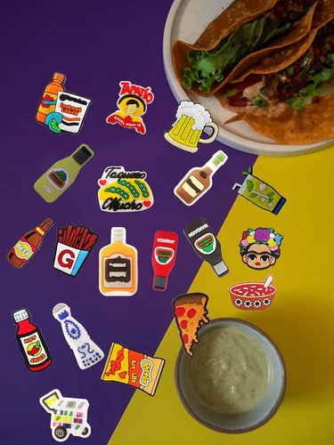 Miniatura 4 de 60 dijes diferentes de PVC aleatorio para decoración de zapatos, para niños, niñas, mujeres y hombres, rellenos de cesta de Pascua, Halloween