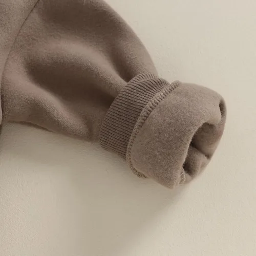 Miniatura 6 de Sudadera de gran tamaño para bebé niño y niña, suéter grueso de manga larga, suéter sin botones, ropa cálida de invierno