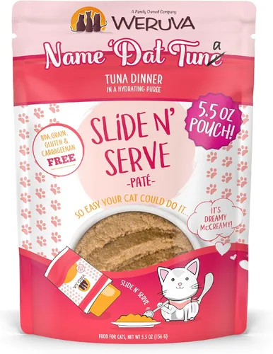 Miniatura 19 de Weruva Slide N' Serve Paté, alimento húmedo para gatos, Let's Make a Meal, cena de cordero y caballa, bolsa de 2.8 oz (80 g) (paquete de 12)