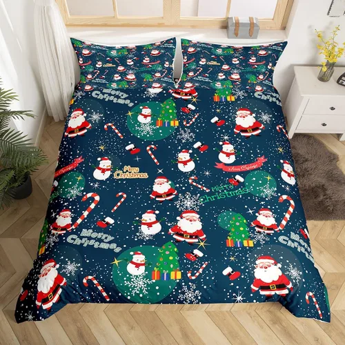 Miniatura 31 de Erosebridal Divertida funda de edredón de Halloween para niños, juego de ropa de cama de calabaza fantasma, decoración de Halloween para niños