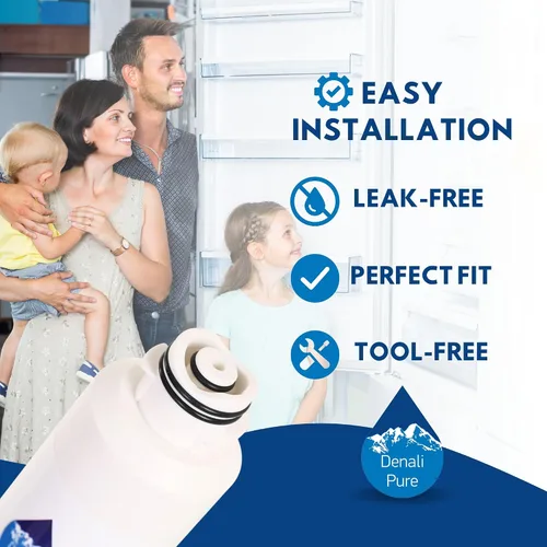 Miniatura 5 de Paquete de 2 filtros de agua de repuesto para refrigerador Samsung DA29-00019A - Compatible con cartucho de filtro de agua para refrigerador Samsung