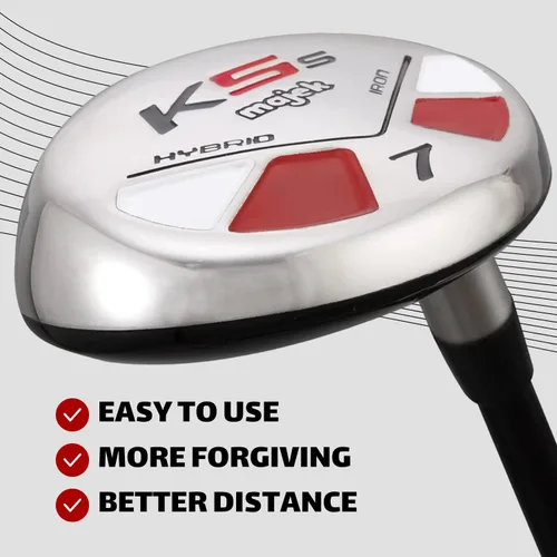 Miniatura 4 de Majek Golf para hombre todo híbrido #7 Senior Flex diestro nueva utilidad A Flex Graphite Golf Club