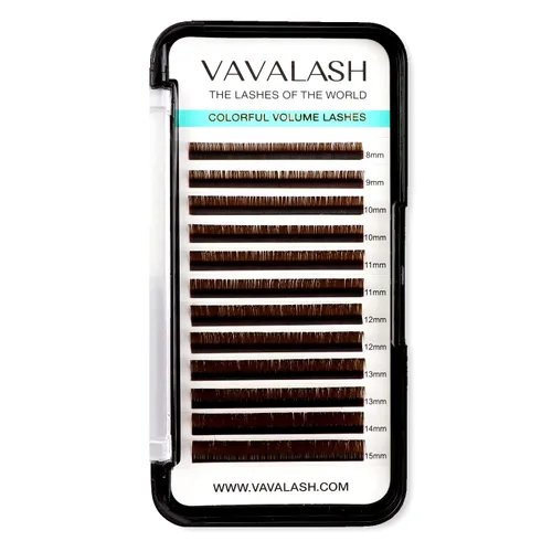 Miniatura 9 de Extensiones de pestañas de 0.03 mm, rizo D de 8-14mm, individuales, volumen de seda de primera calidad y clásicas, suaves mate, profesionales