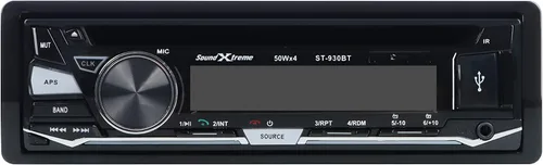 Miniatura 2 de SoundXtreme ST-930BT Single-DIN CD estéreo para coche, Bluetooth, USB SD y entrada auxiliar CD / MP3 Receptor de audio para automóvil compatible